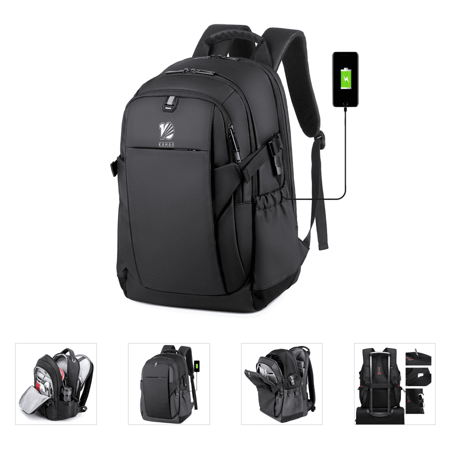 Anti Theft Waterproof Backpack with Charging Port