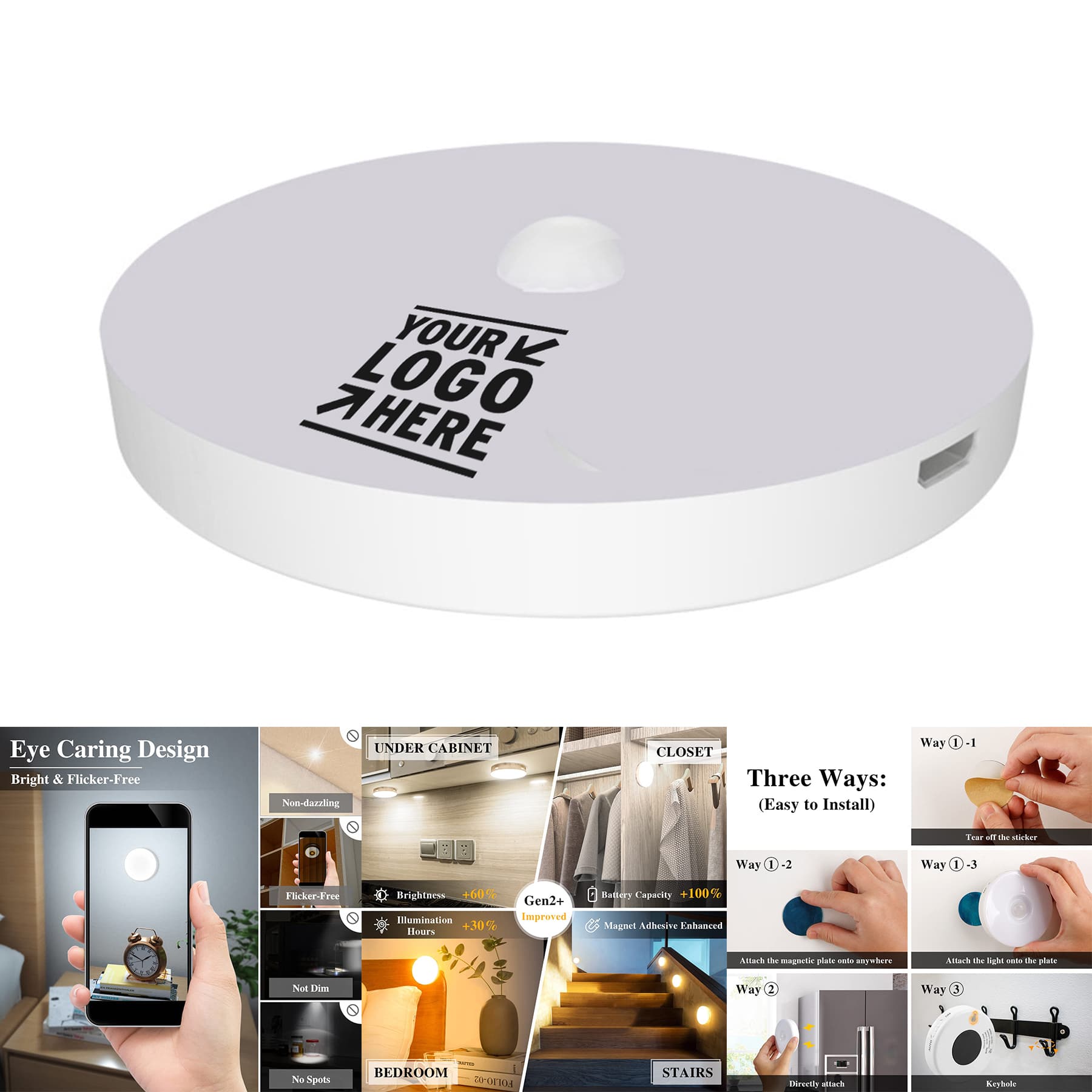 LED sensor light