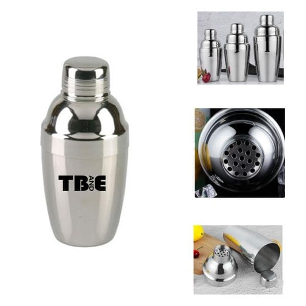12 Oz Stainless Steel Cocktail Shaker