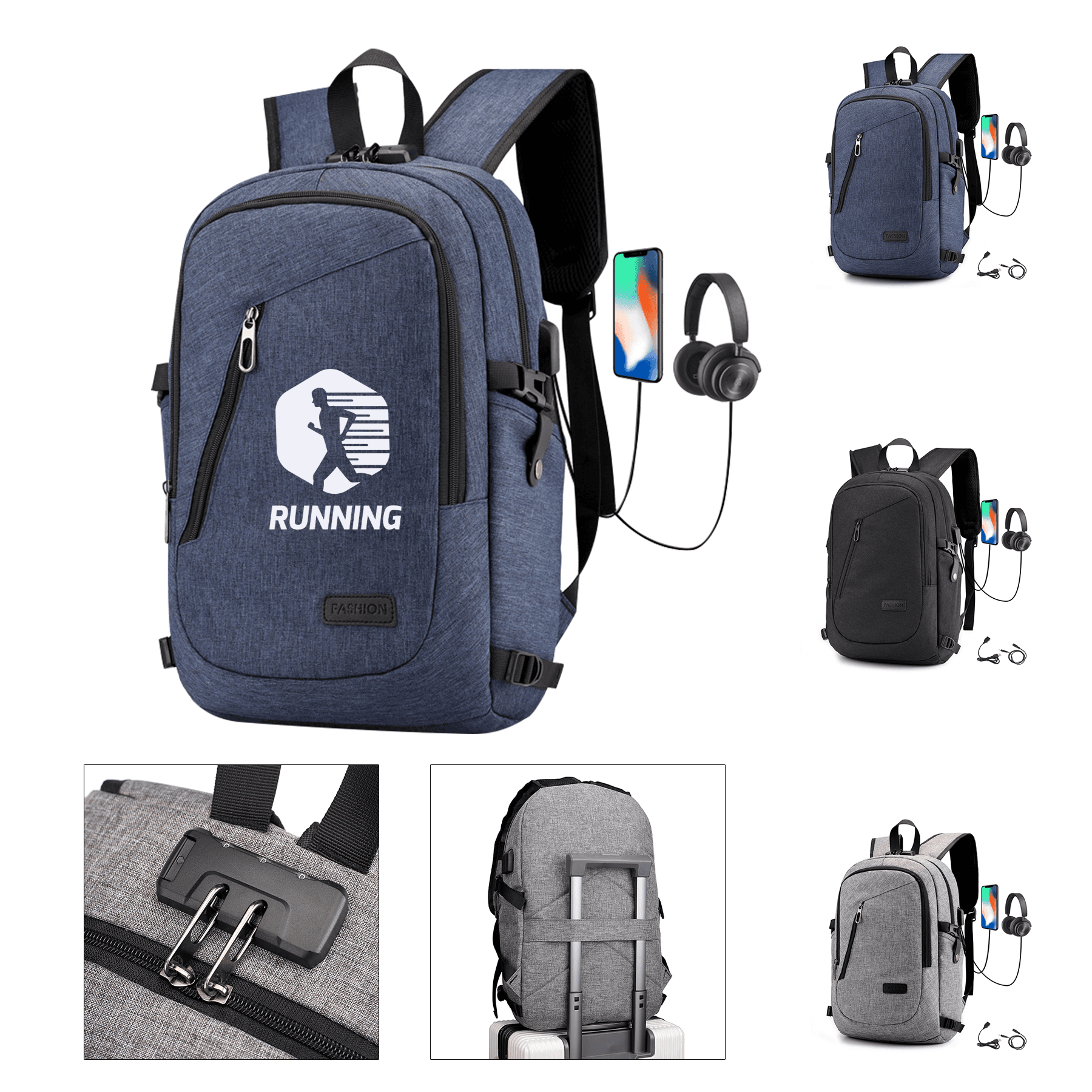 Anti Theft Backpack