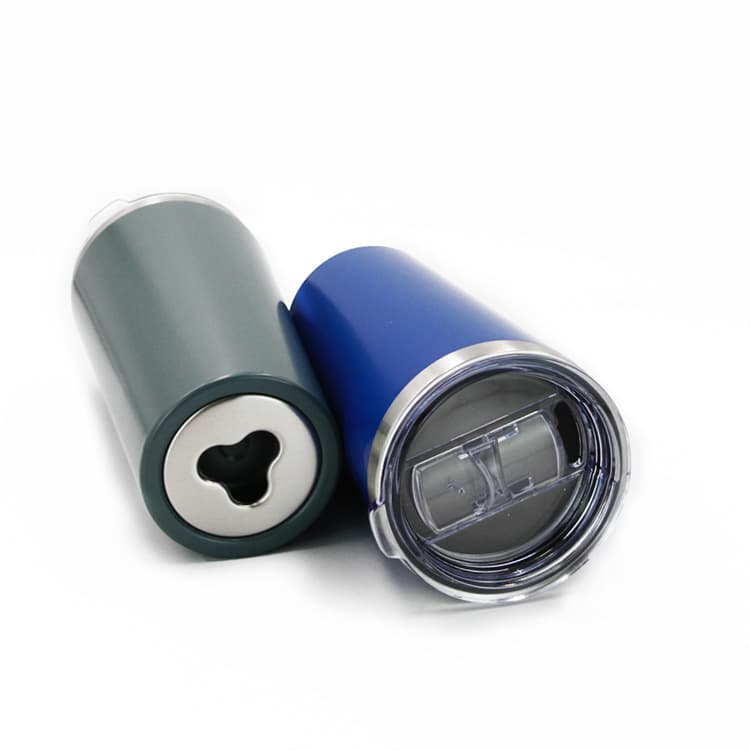 Stainless Steel Beer Mug with Opener