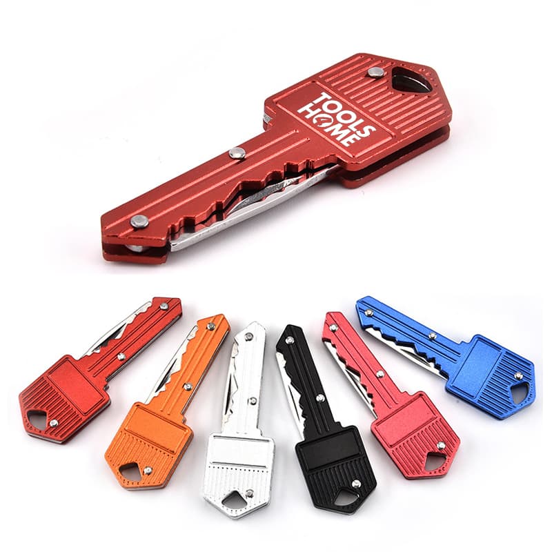 Key Shape Folding Pocket Knife