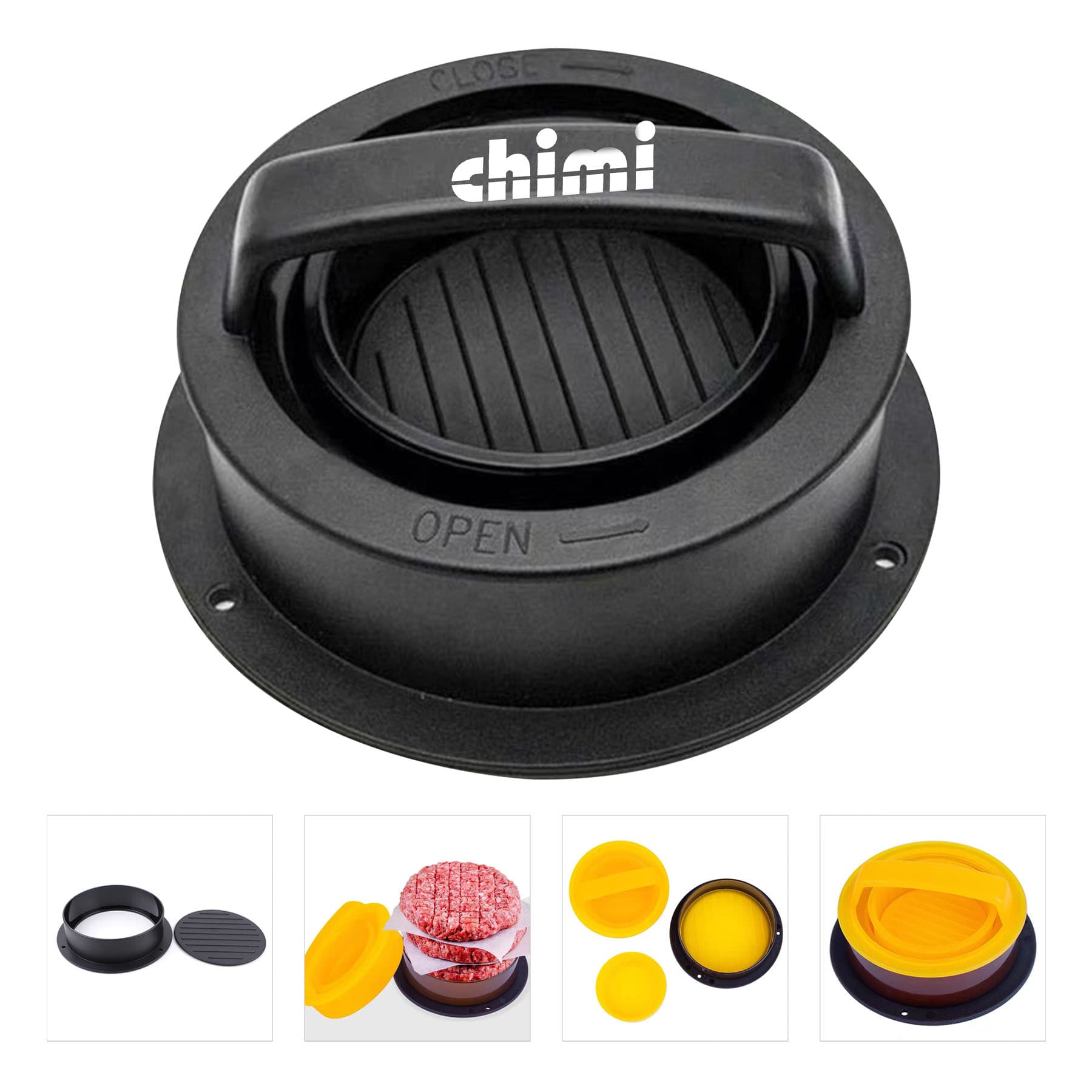3 In 1 Burger Press