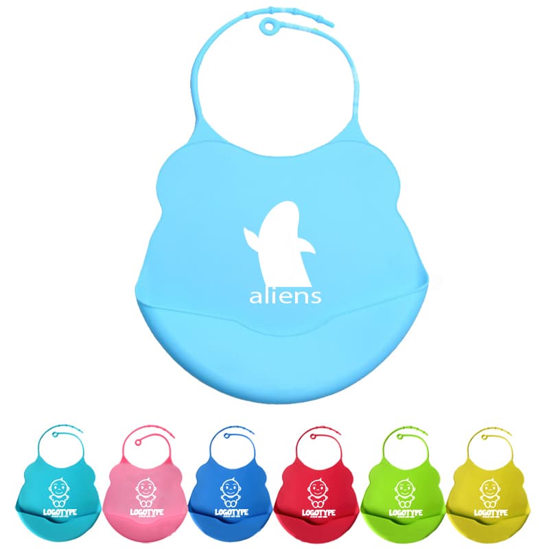 Soft Silicone Baby Bib