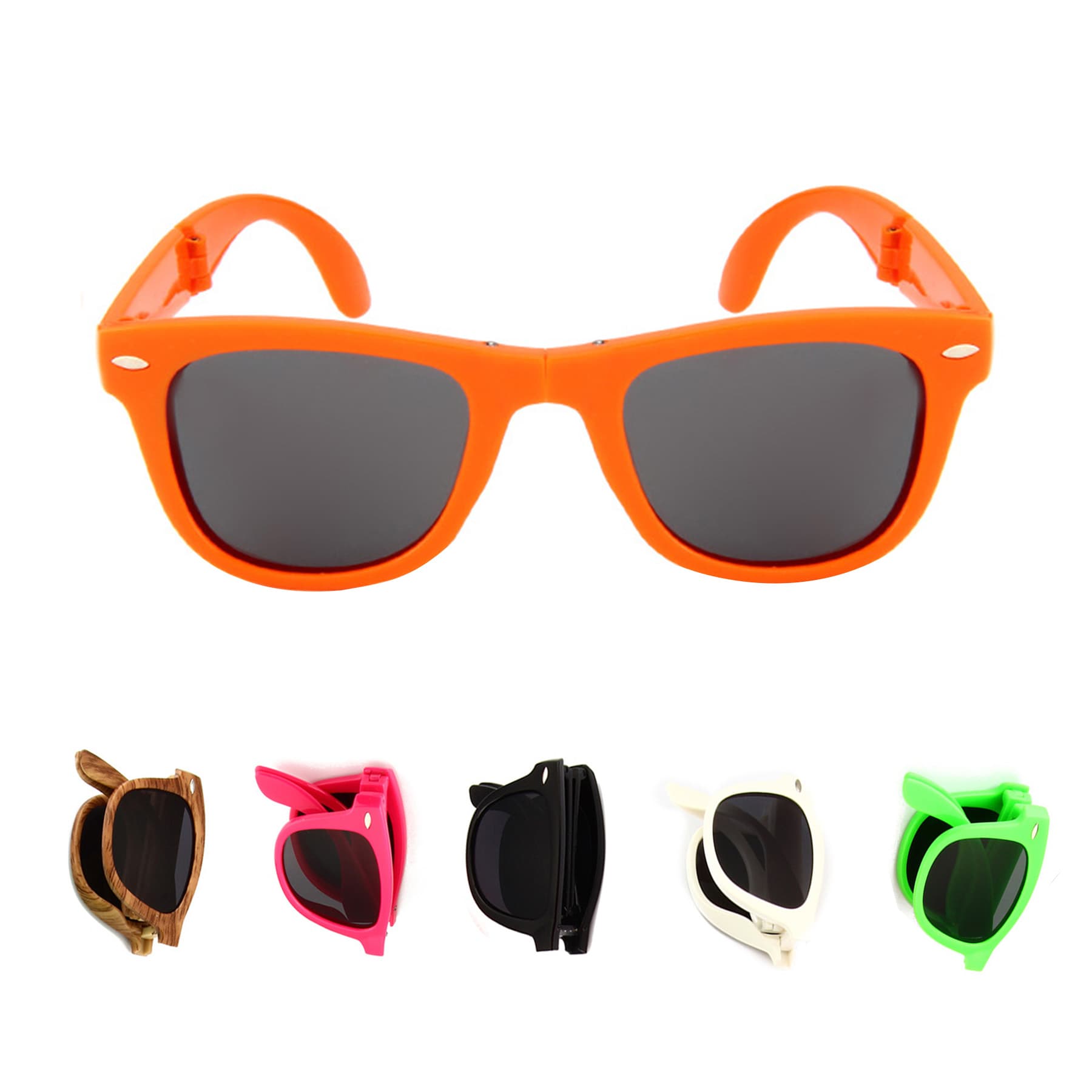 Folding Plastic Sunglasses