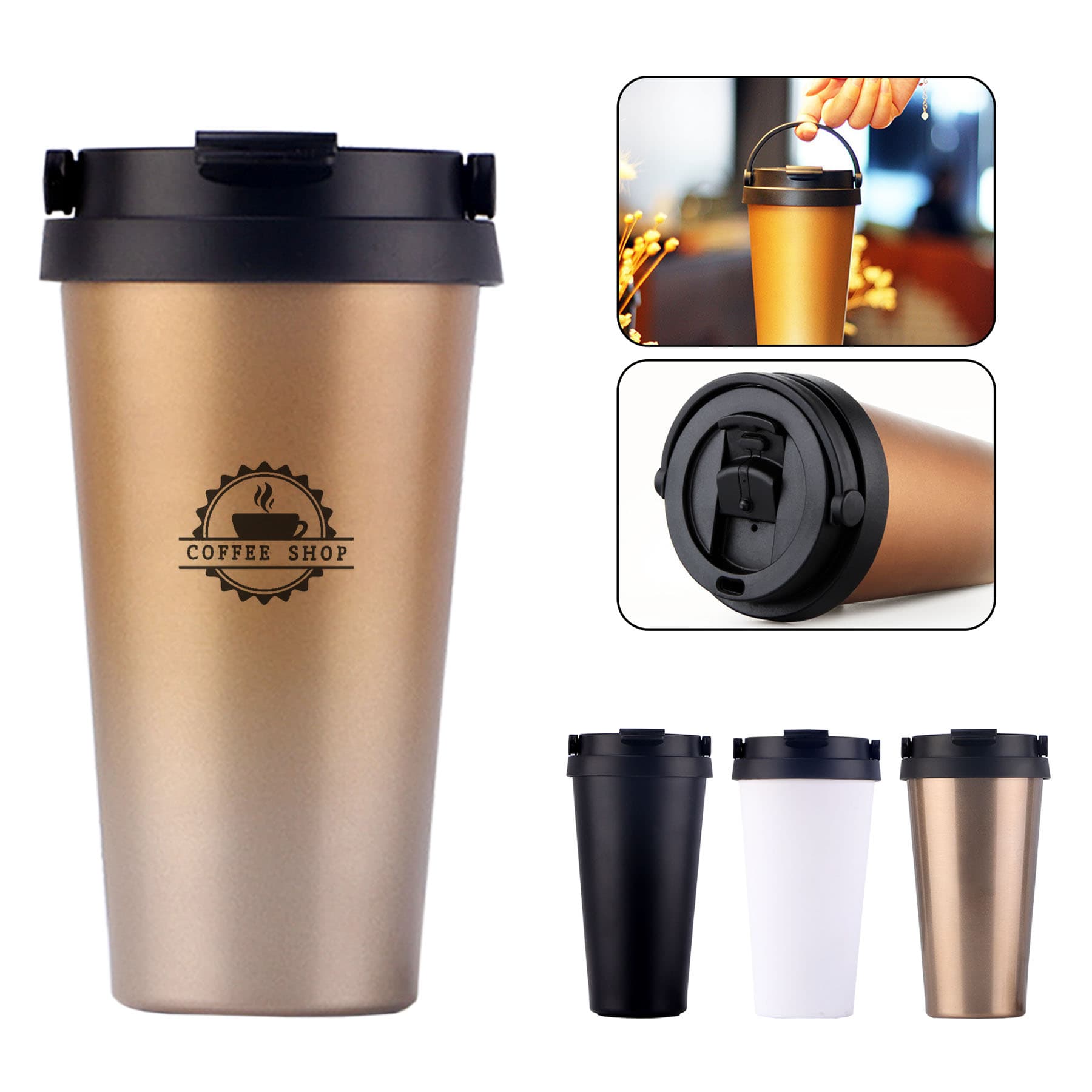 16 Oz Denali Tumbler w/Handle