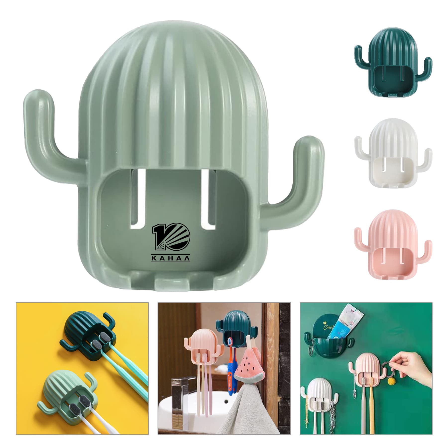 Cactus Toothbrush Stand 