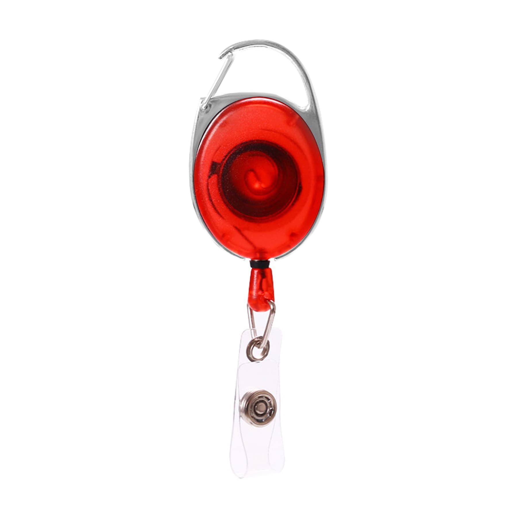 Oval Carabiner Badge Reel w/ Back Clip thumbnail 12