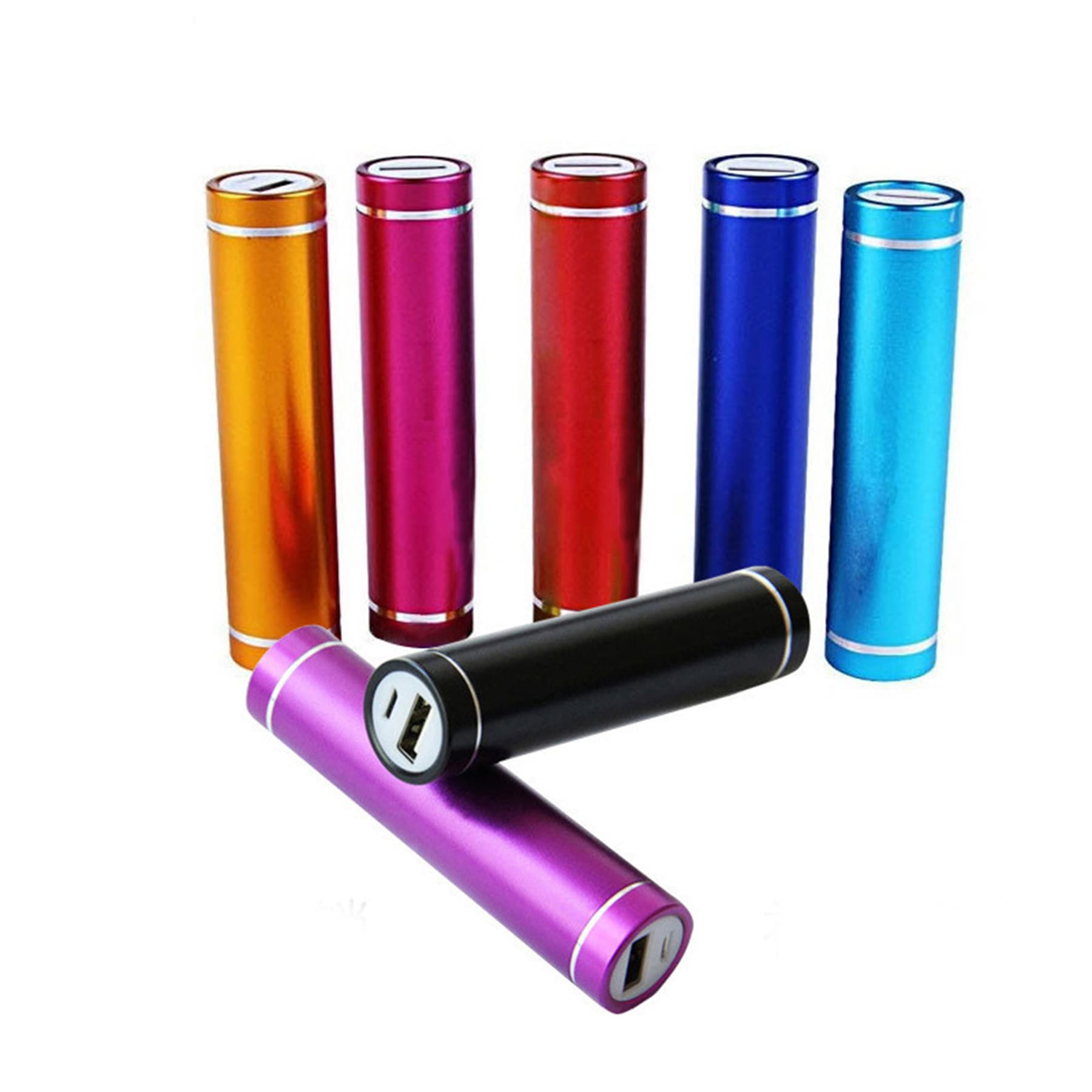 Aluminium Round 2600 Mah Metal Power Bank thumbnail 8