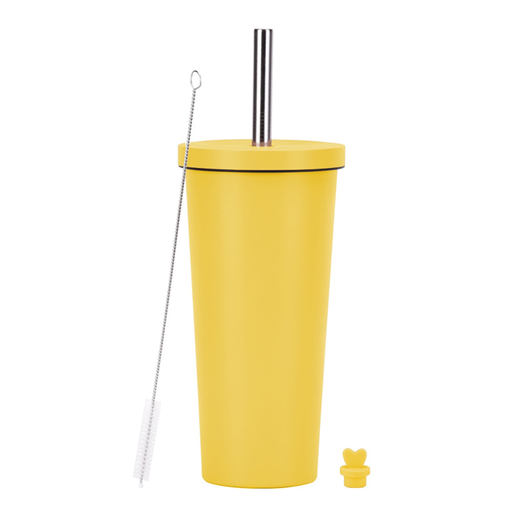24 oz. Insulated Tumbler Cup with Straw thumbnail 12
