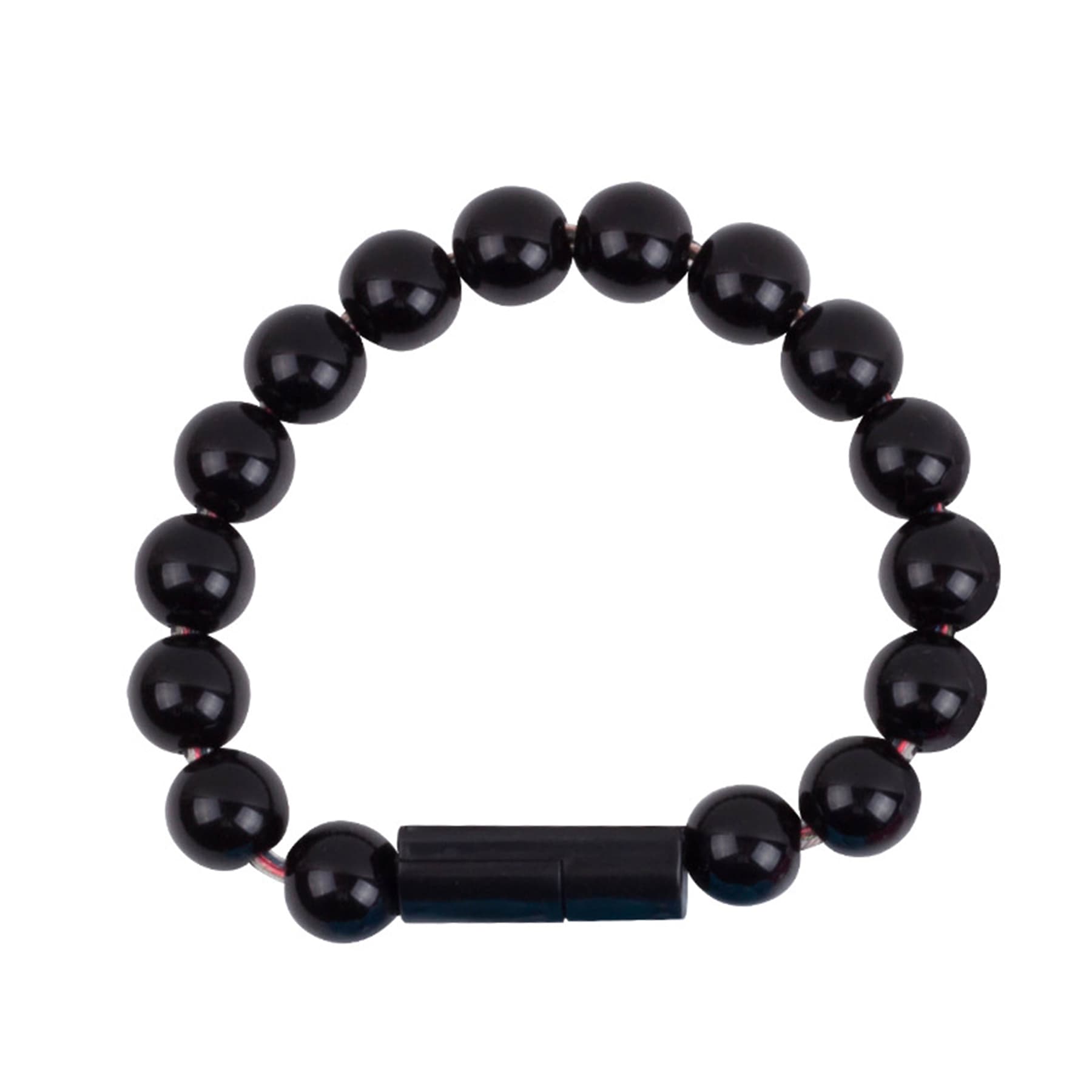 Beaded Bracelet W/Fast Usb Charger Cable thumbnail 2