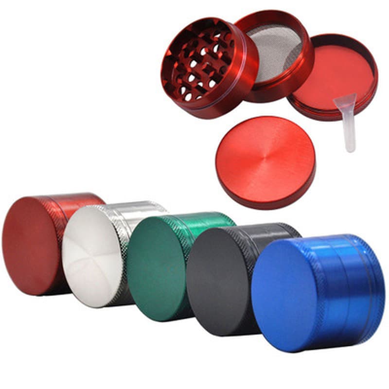 Aluminum 4-Layer Zinc Alloy Herb Grinder thumbnail 3