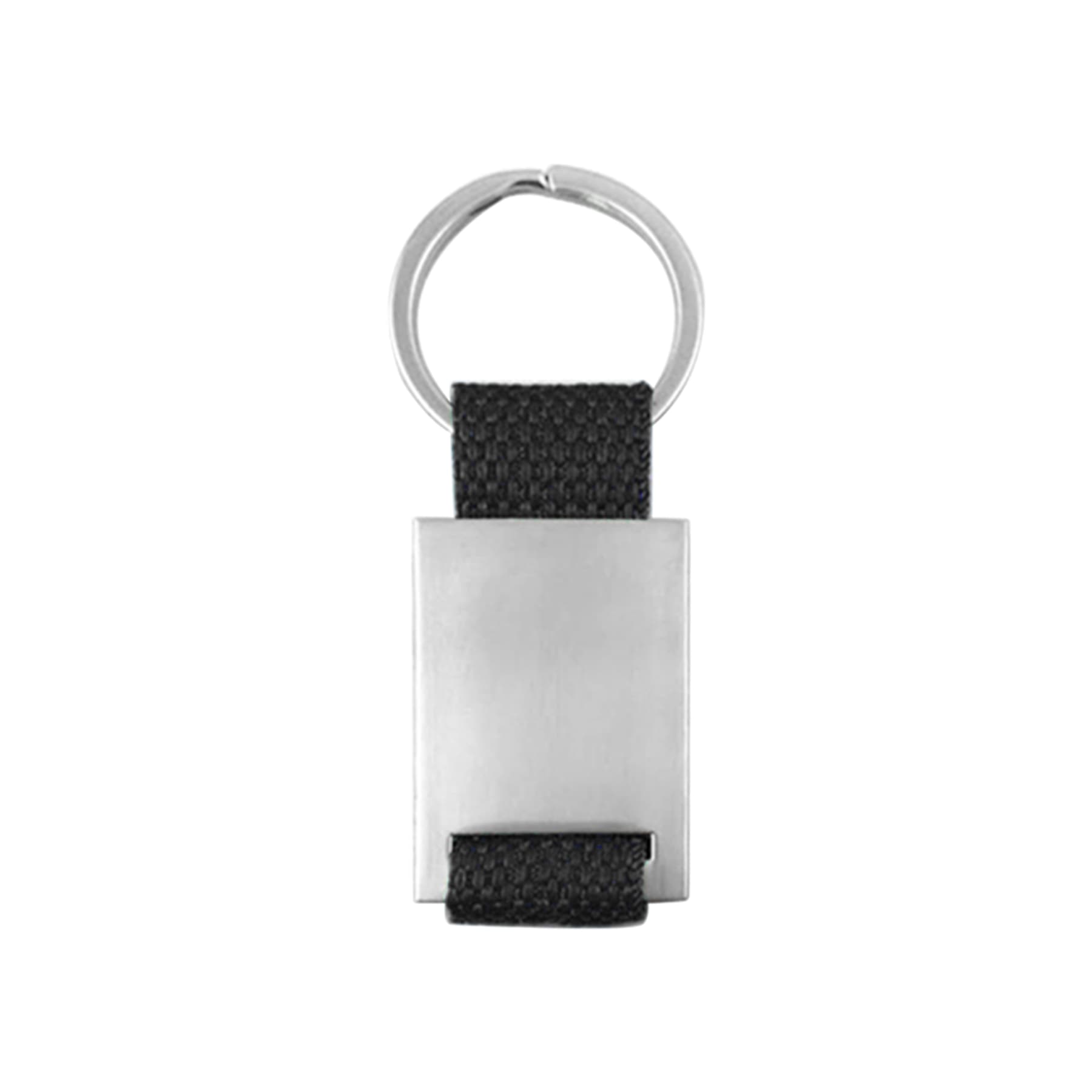 Metal Key Tag with Web Strap thumbnail 3