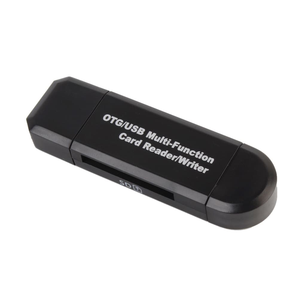 SD Card Reader High Speed USB Adapter Dual Slots Memory thumbnail 6
