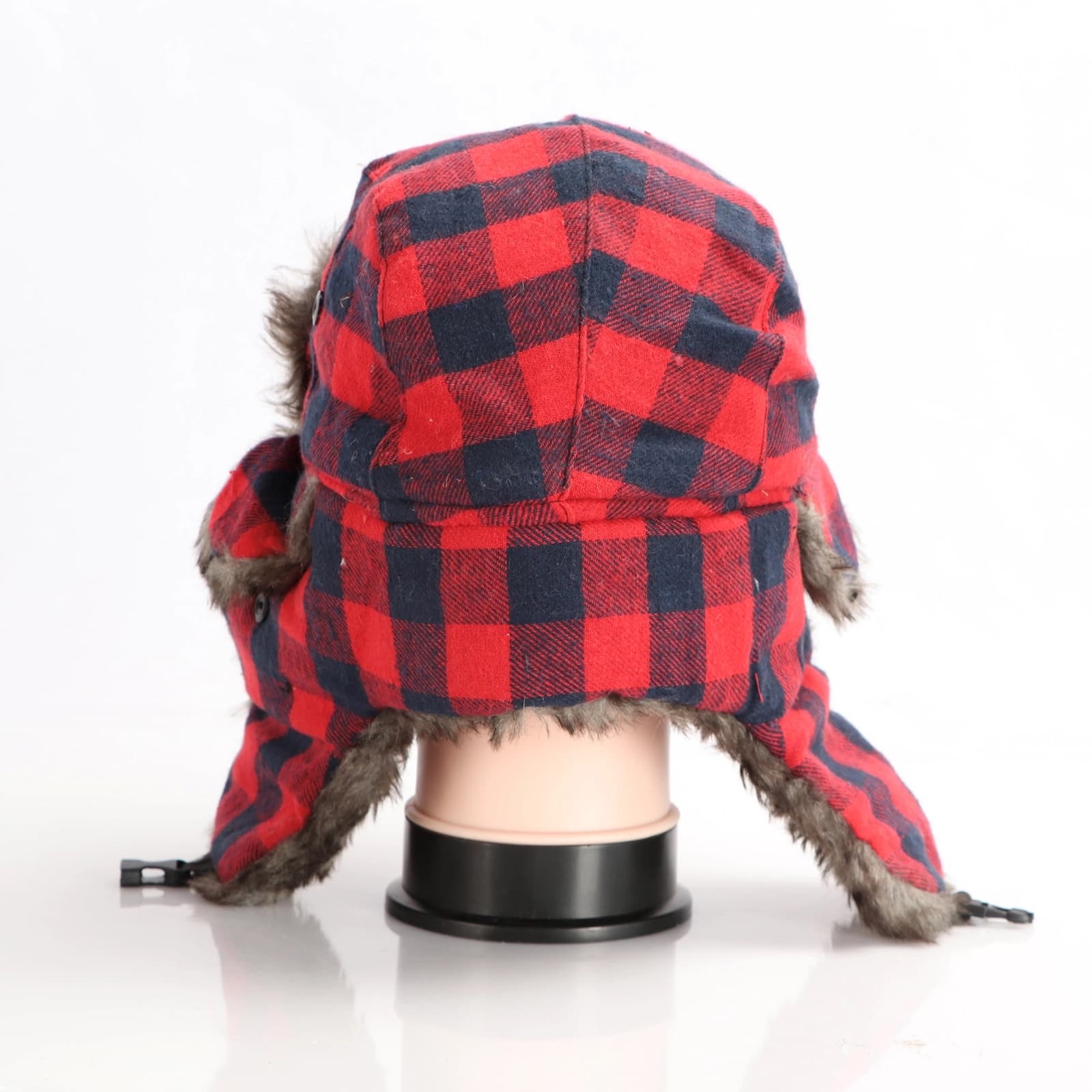 Adult Plaid Unisex Winter Trooper Hat thumbnail 3