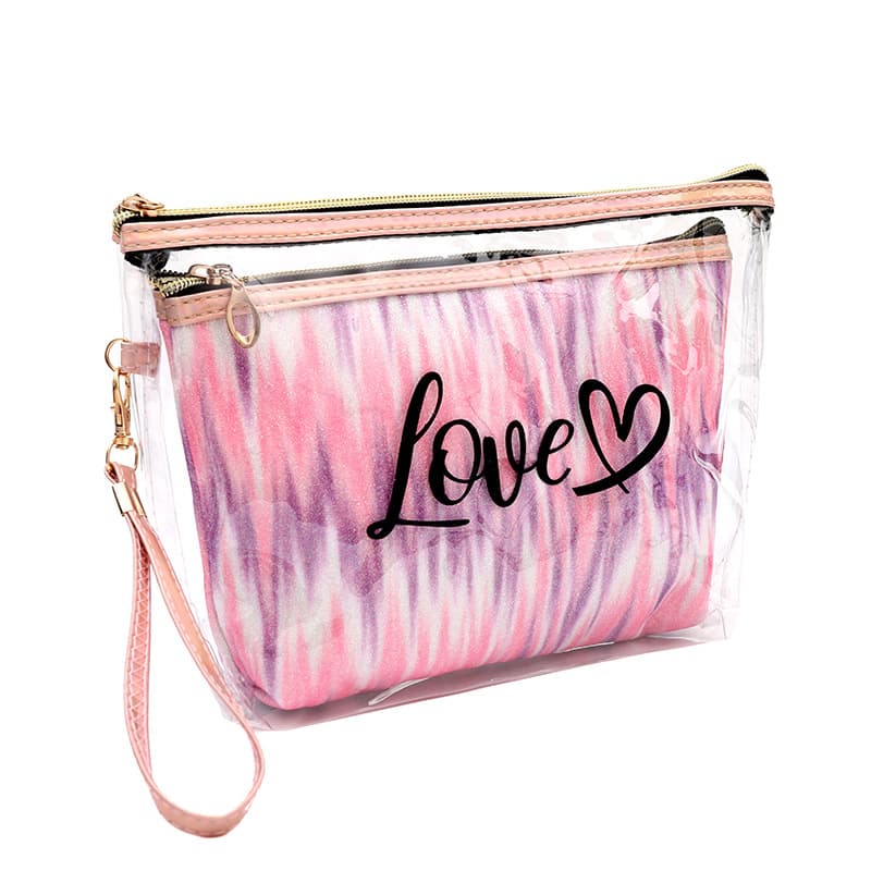 Pvc Travel Cosmetic 2 In 1 Bag thumbnail 6