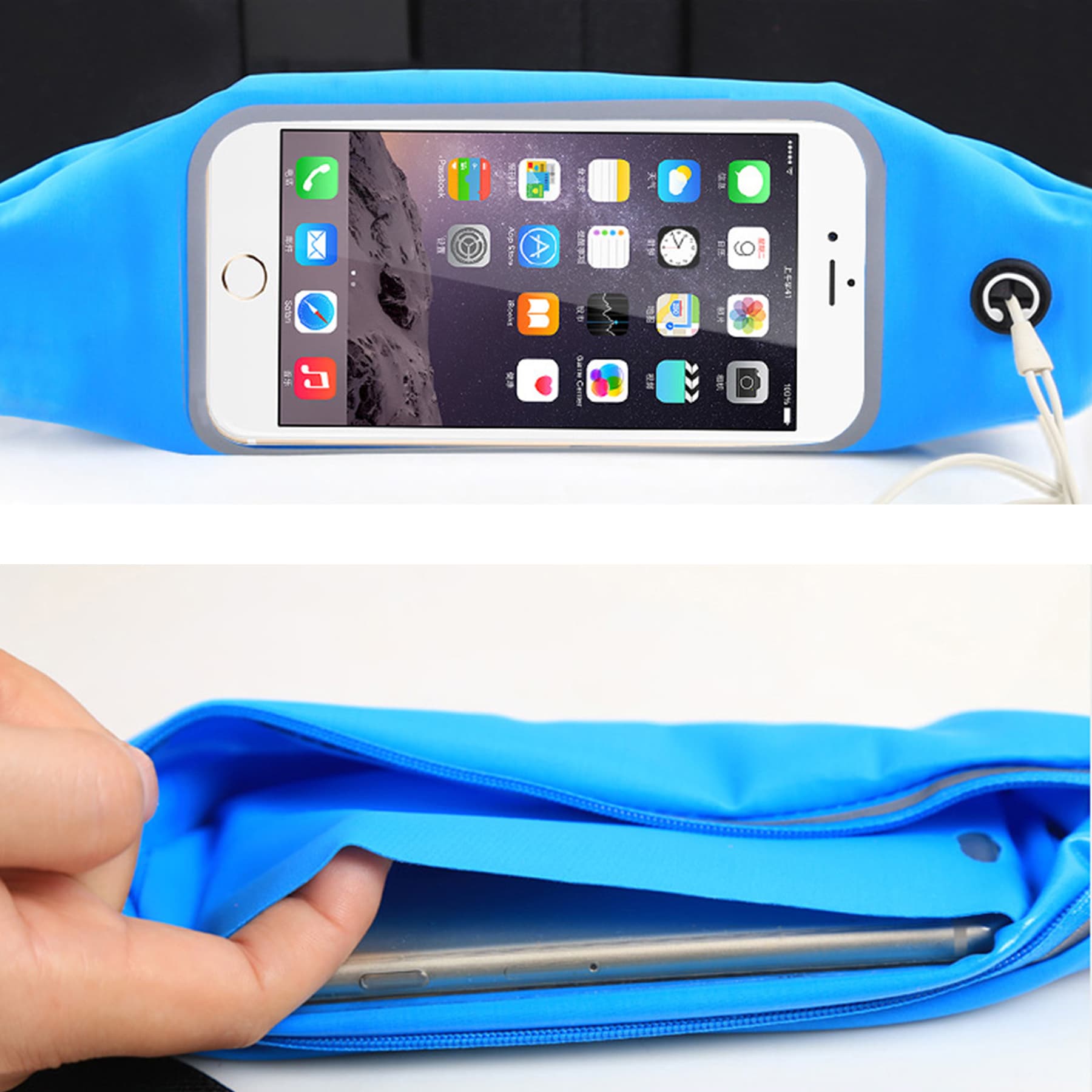 Waterproof Lycra Marathon Running Belt thumbnail 5