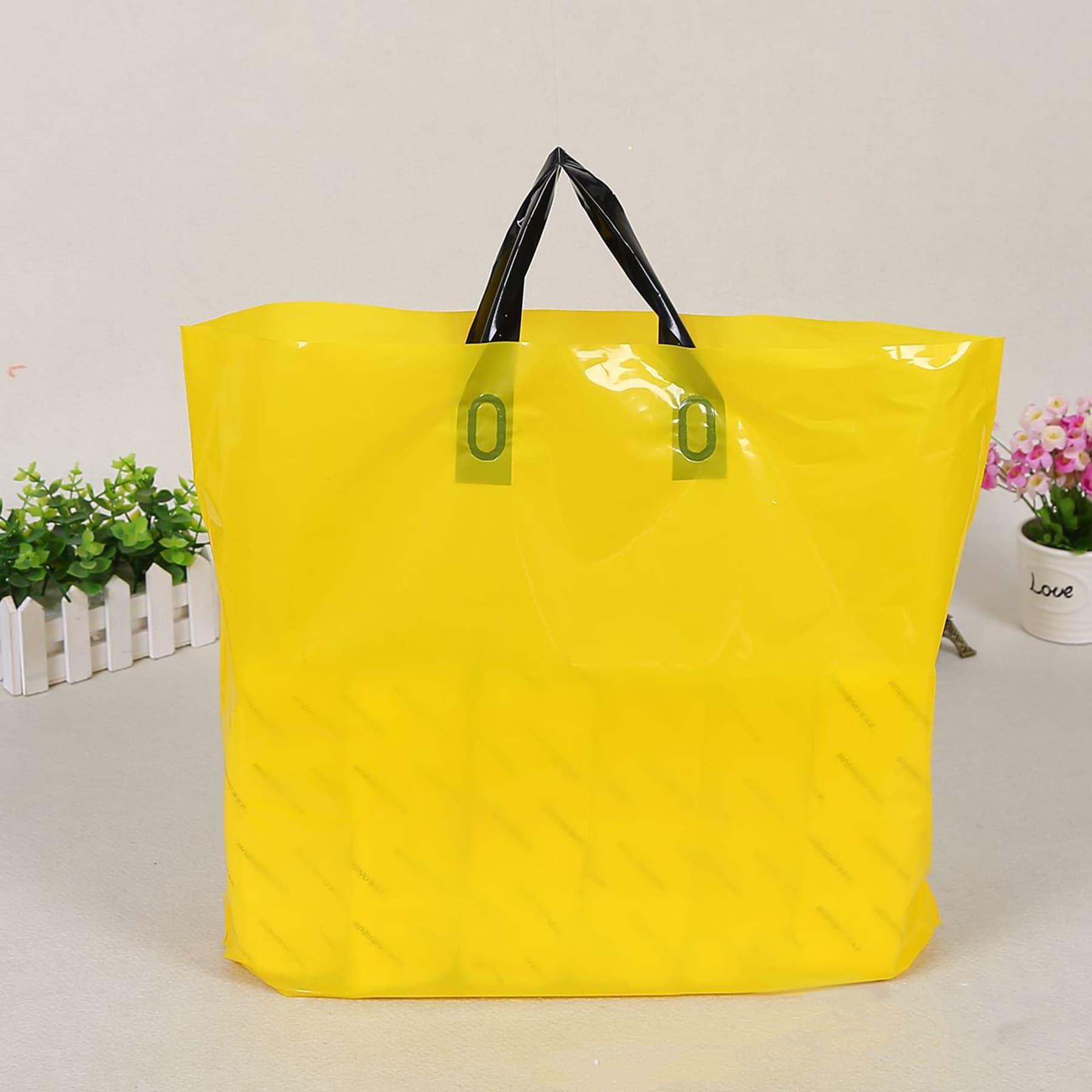 PE Shopping Merchandise bags Imprinted thumbnail 6