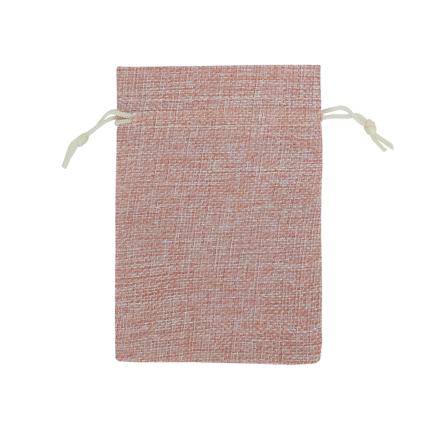 Custom Burlap Gift Bag 4"X6" thumbnail 4