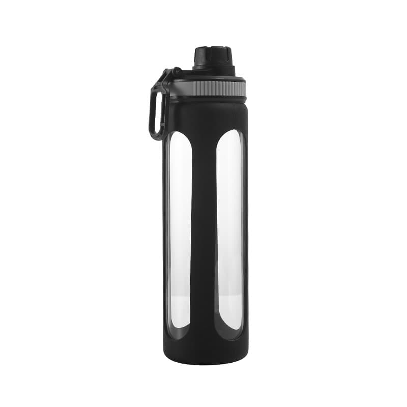23 Oz Sports Water Bottle With Silicone Sleeve thumbnail 3