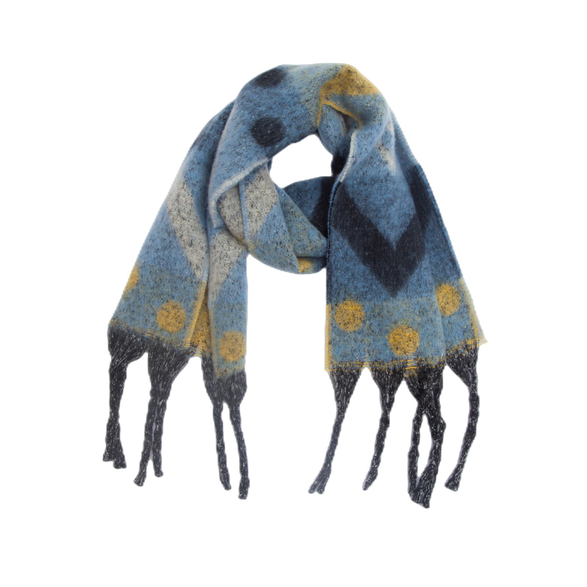 Fall Winter Warm Shawl thumbnail 5
