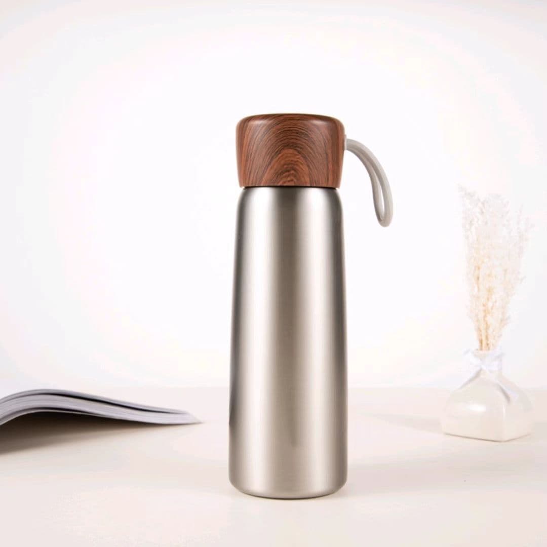 Simple Wood Grain Thermos Cup thumbnail 8