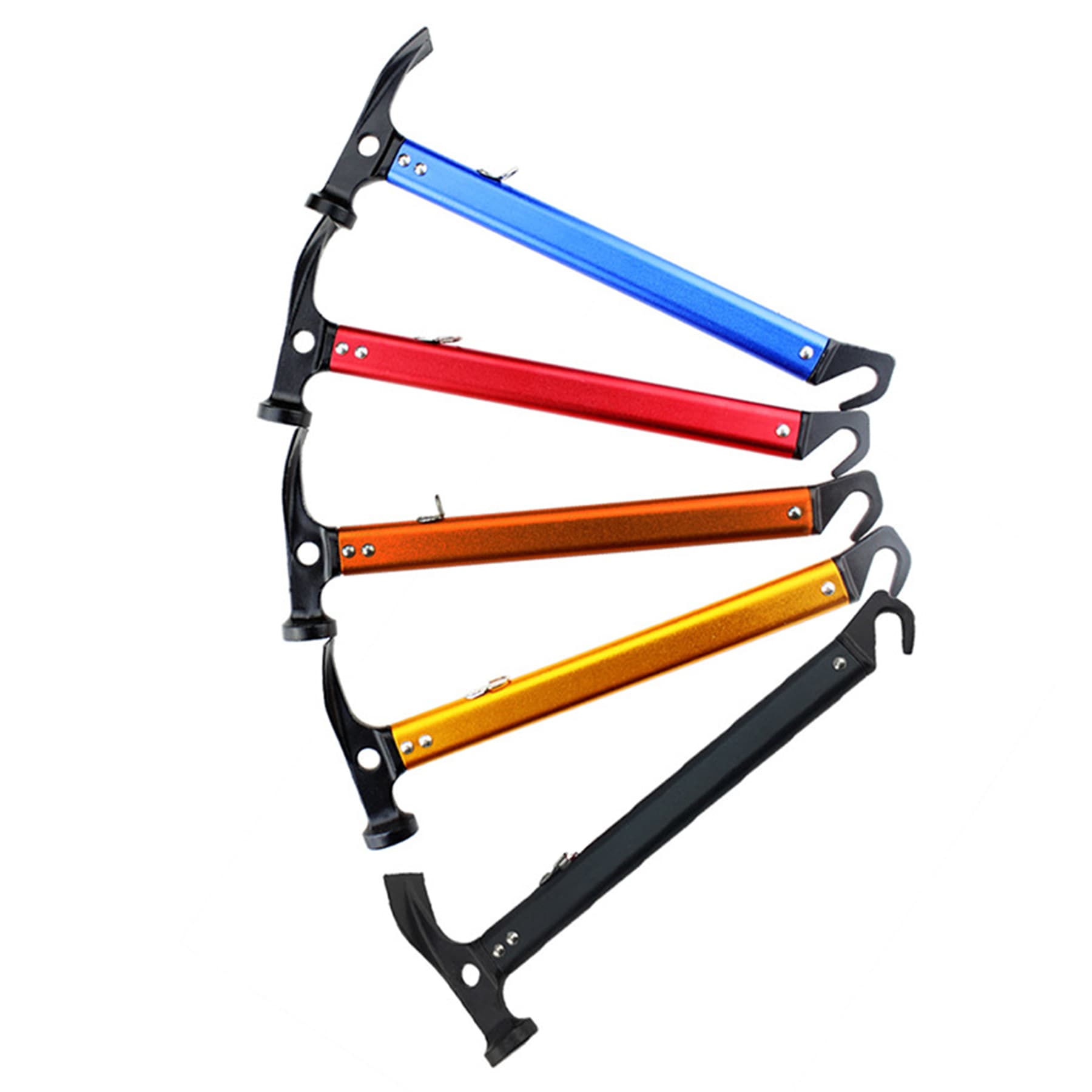 Camping Tent Outdoor Climbing Aluminum Hammer thumbnail 5