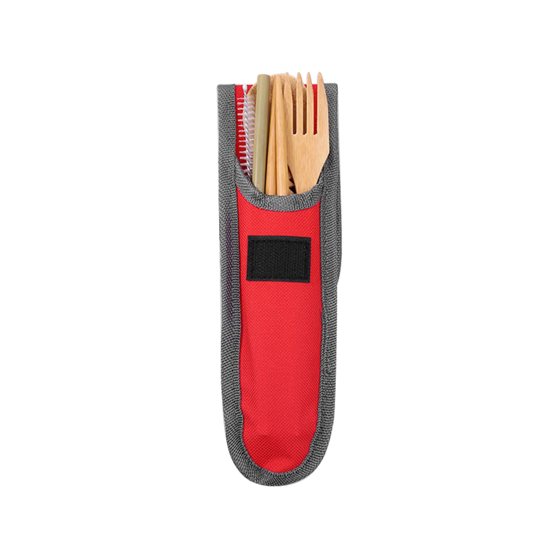 Reusable Bamboo Travel Utensil Set thumbnail 3