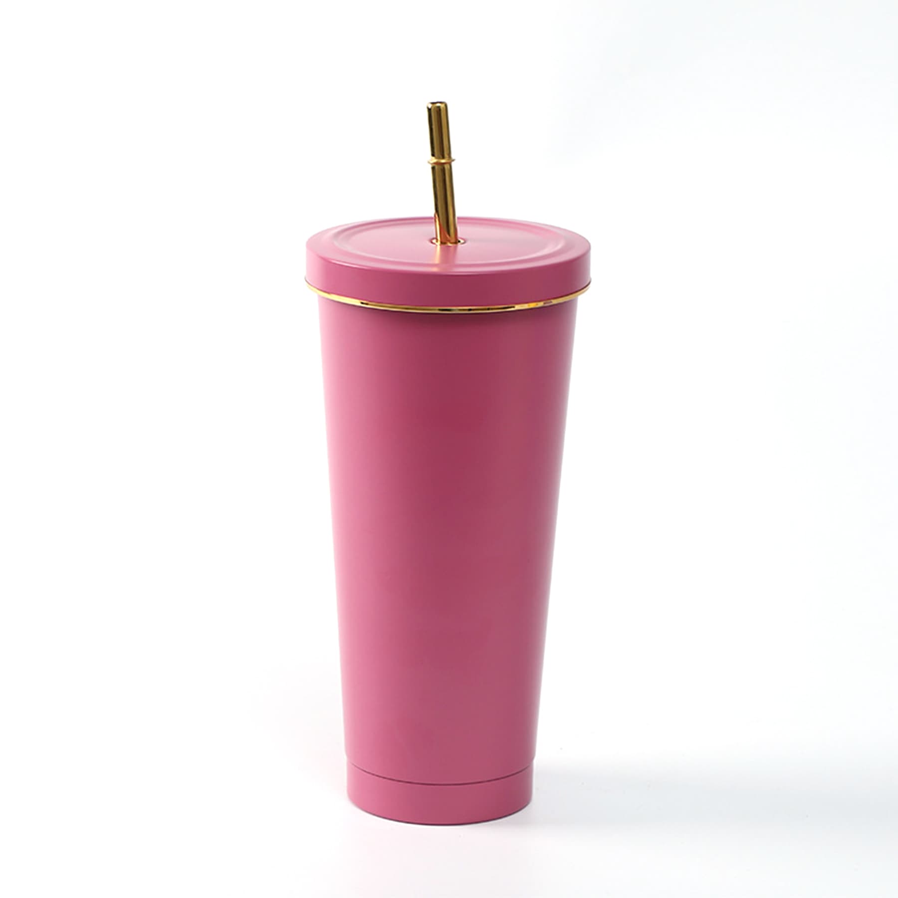 24 oz. Insulated Tumbler Cup with Straw thumbnail 19