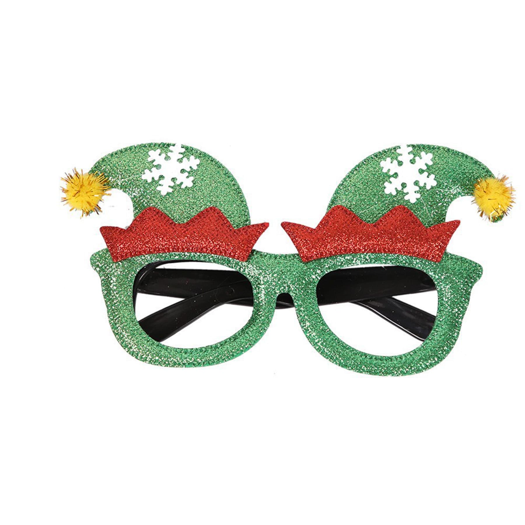 Christmas Decorated Plastic Glasses thumbnail 17
