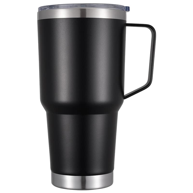 30oz Stainless Steel Insulated Coffee Mug with Handle thumbnail 5