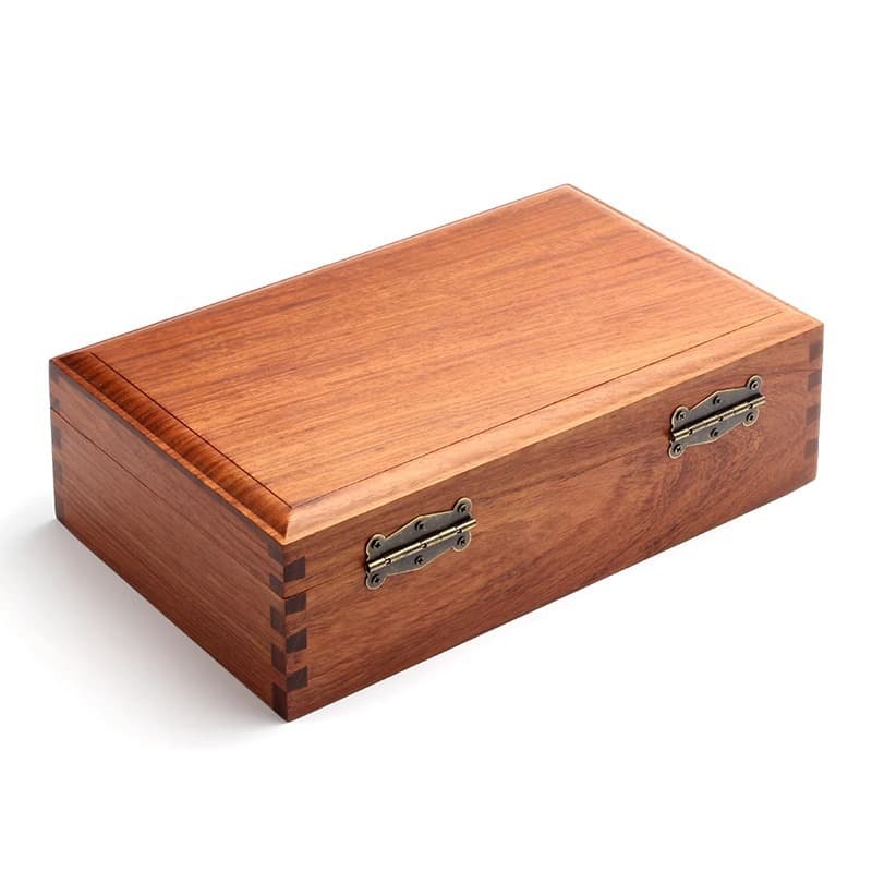 Wood Storage Box For Steak Knifes thumbnail 2