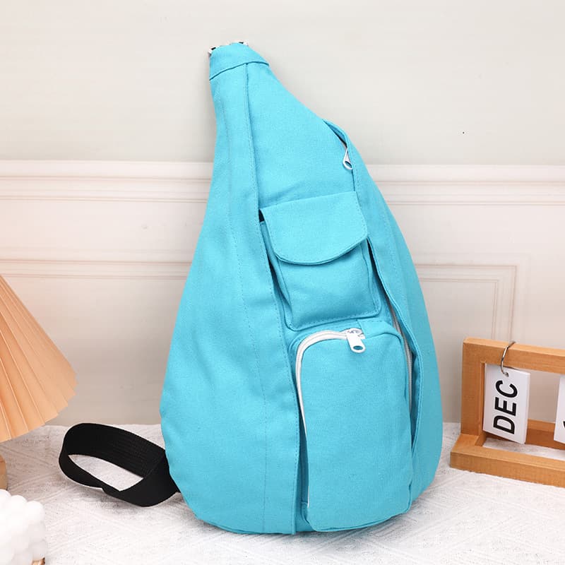Sling Chest Bag with Adjustable Rope Shoulder Strap thumbnail 10