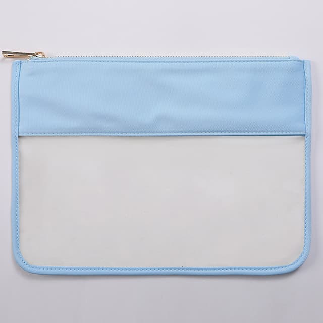 Branded Clear Makeup Waterproof Toiletry Cosmetic Bag thumbnail 5