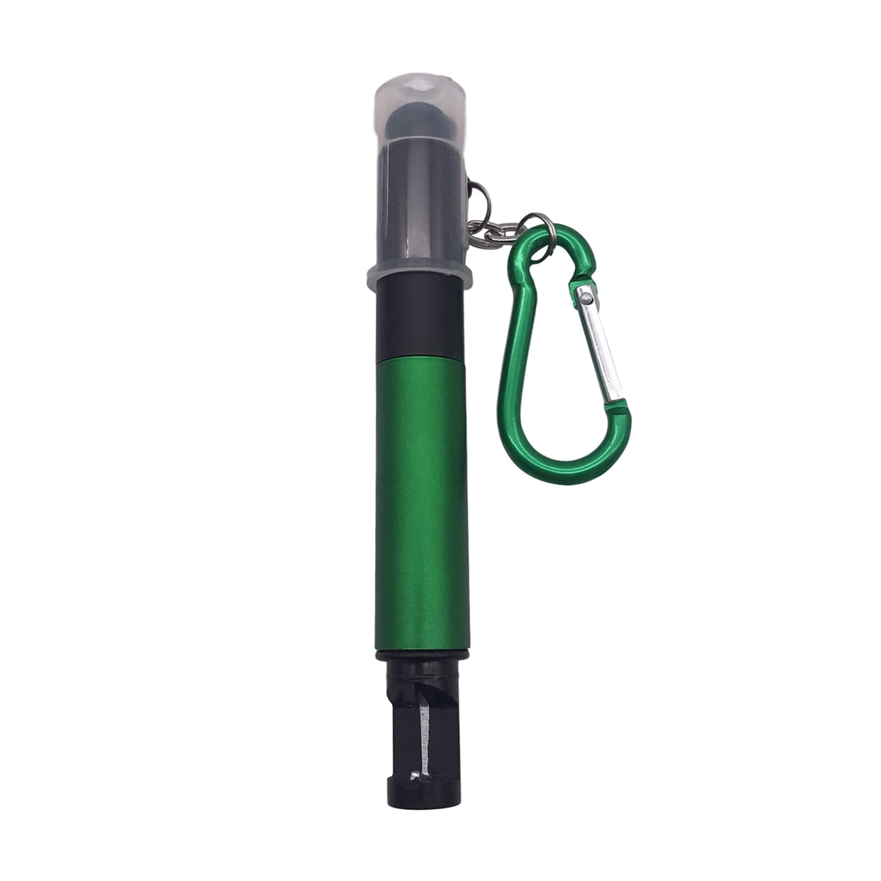 5-In-1 Light Up Stylus Ballpoint Pen With Carabiner thumbnail 2