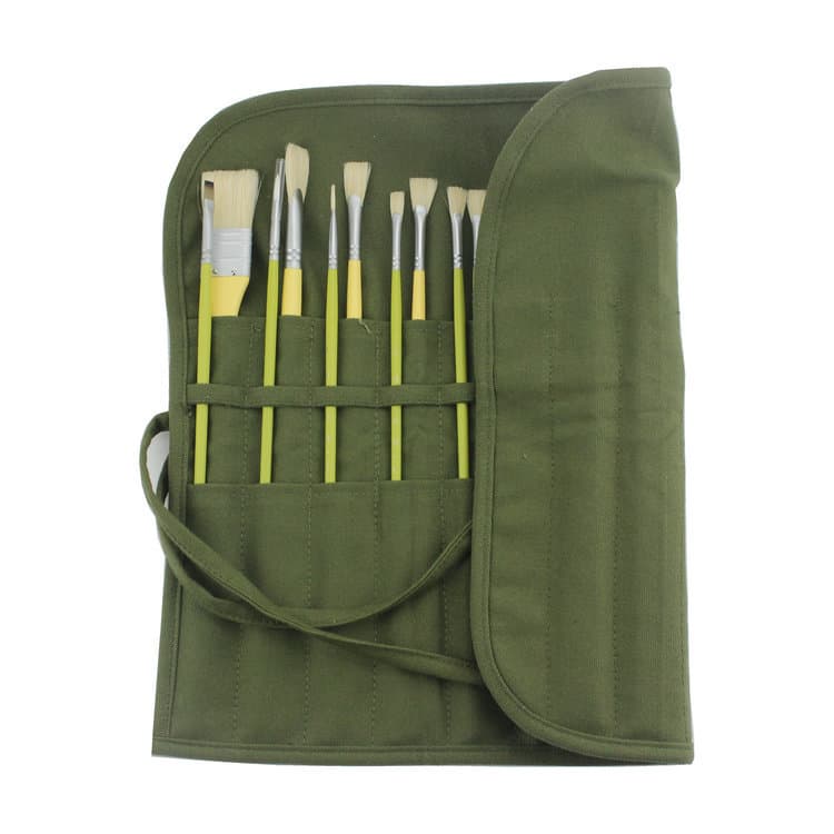 Canvas Roll Up Bag Brush Case thumbnail 2