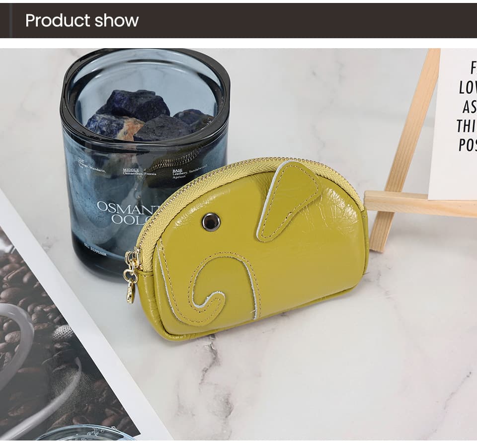 Dermis elephant coin wallet handbag thumbnail 6