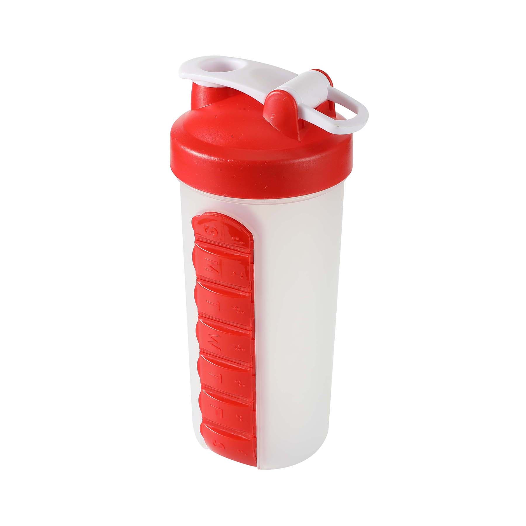 Water Bottle With 7 Days Pill Box thumbnail 2