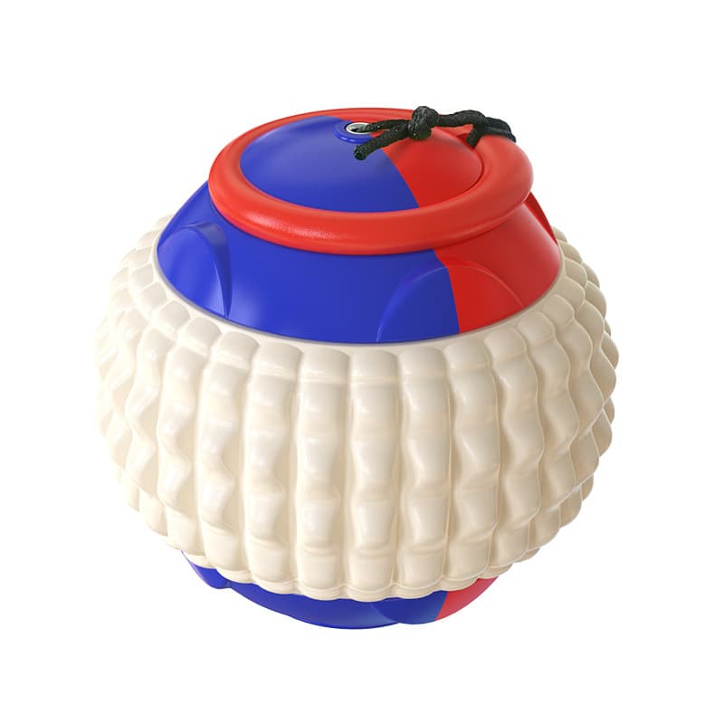 The Dog's Teeth Throw A Bouncy Toy Ball thumbnail 2
