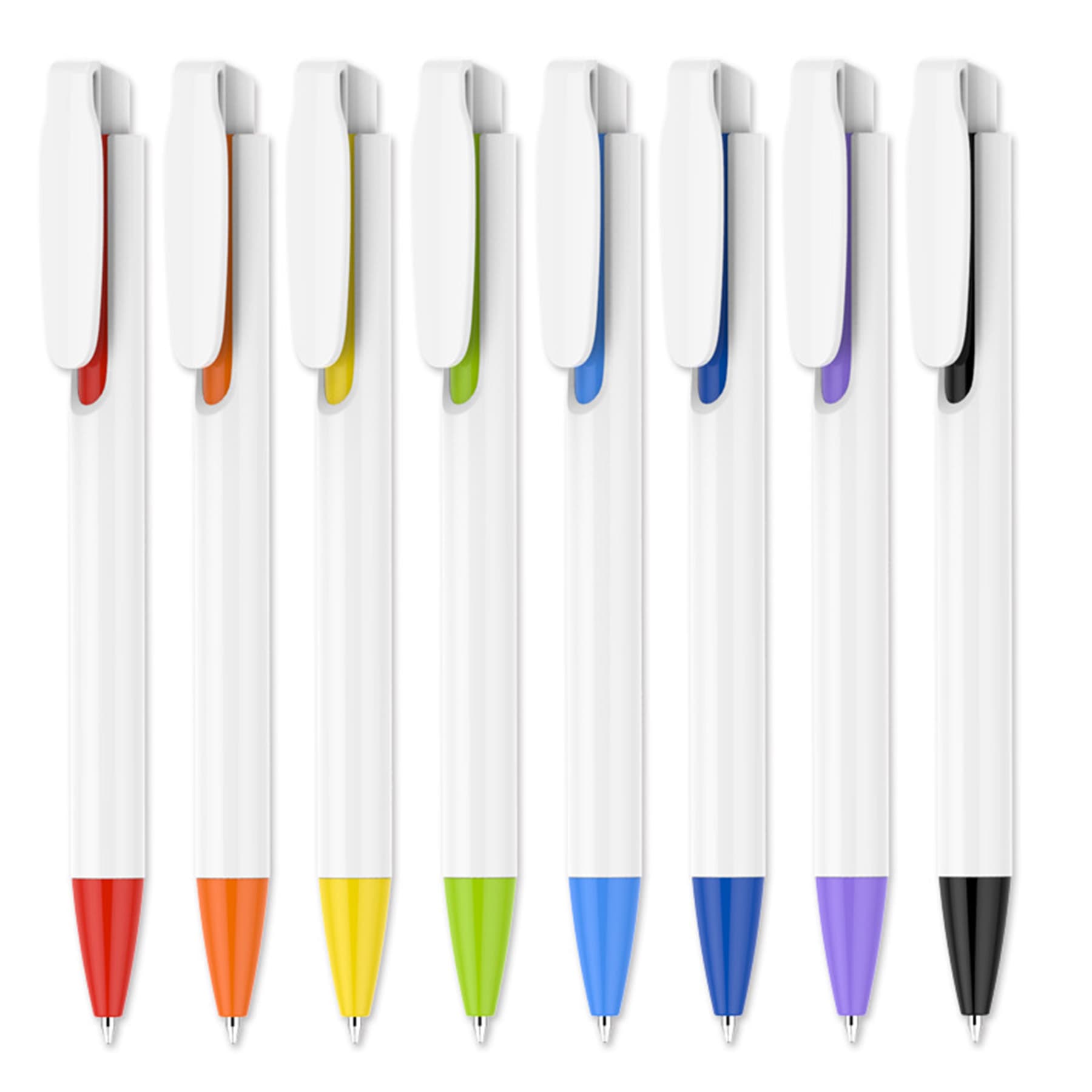 Plastic Retractable Ballpoint Pen thumbnail 4