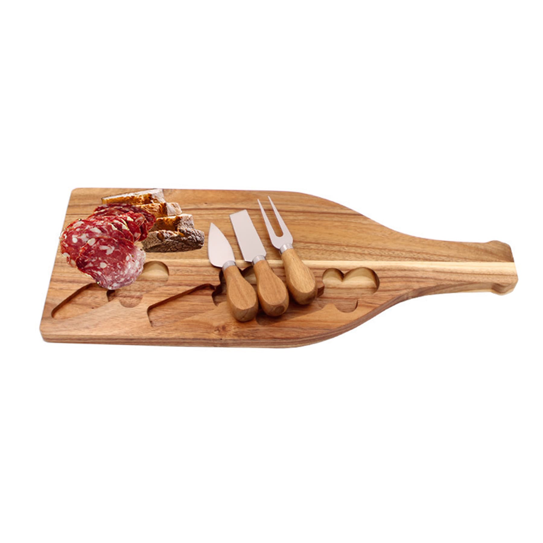Bamboo Cheese Board Set thumbnail 2
