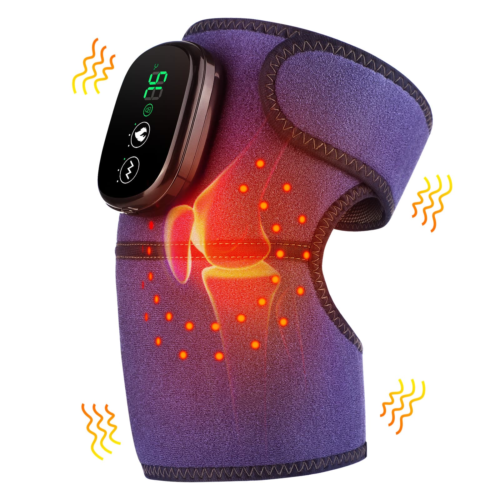 Leg Massager with Heat Air Compression thumbnail 6