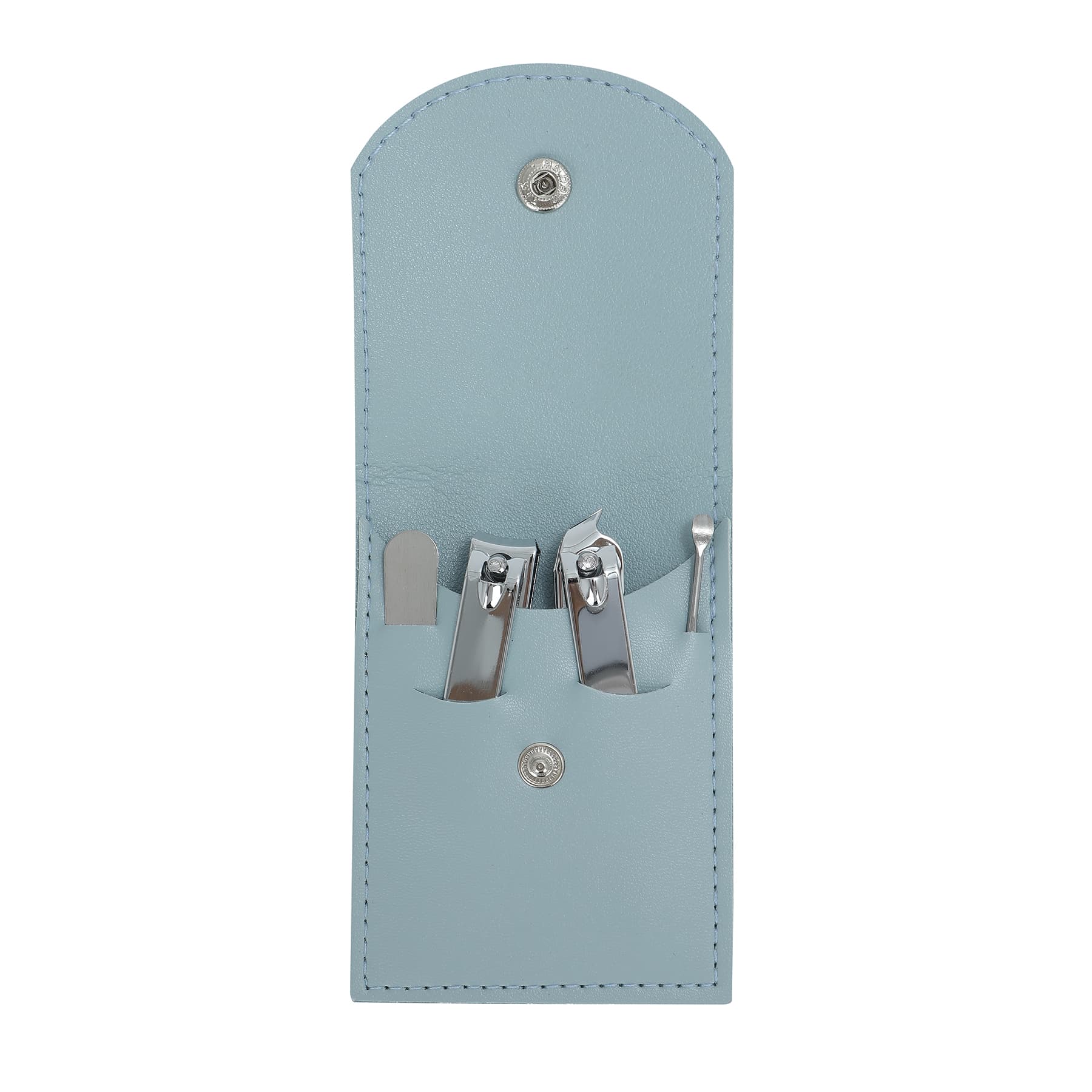 4Pcs Nail Scissors Manicure Set With Pu Leather thumbnail 7
