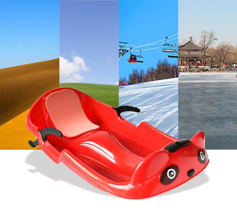 39″ 2-Person Ski Sled thumbnail 2