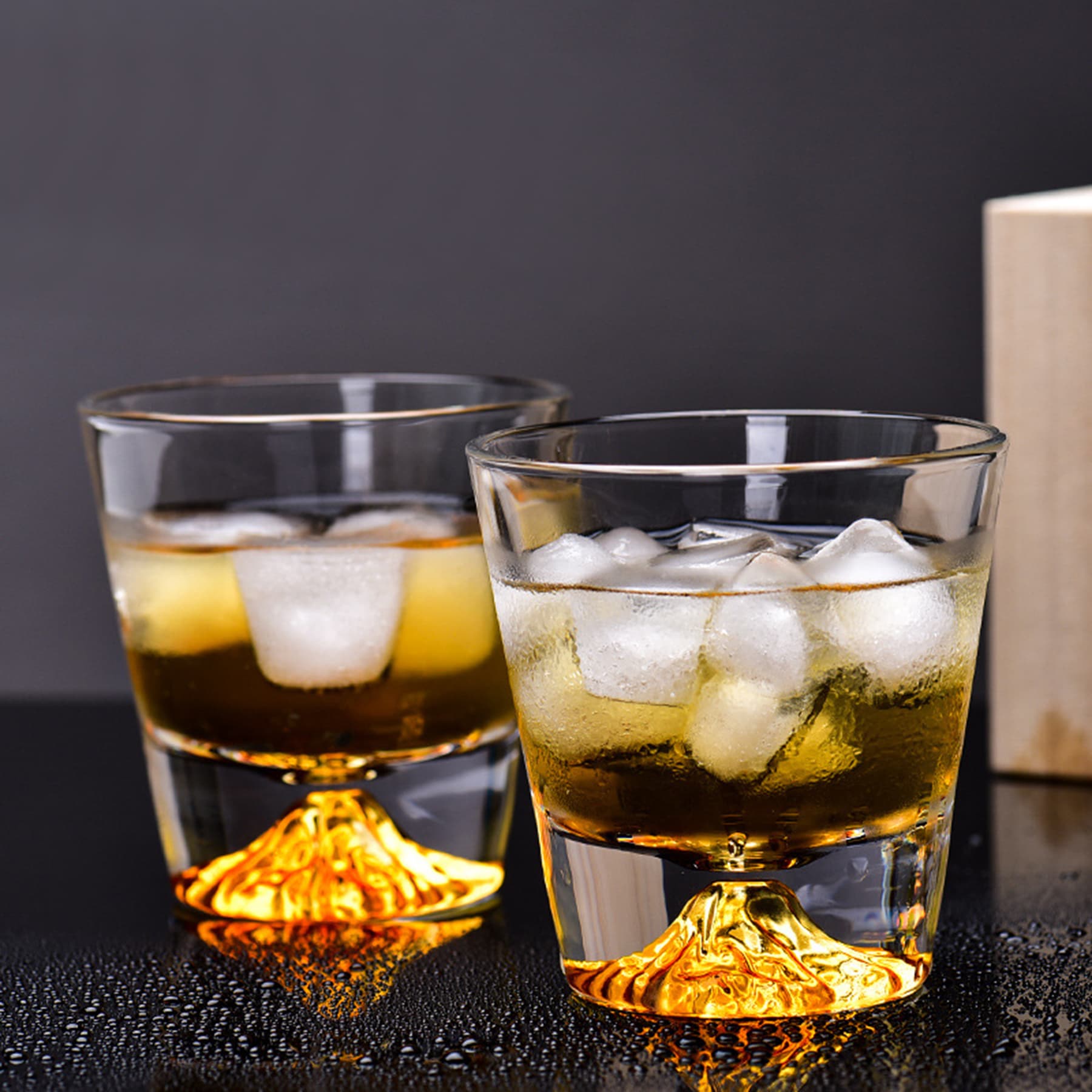 Stemless Fuji Wine Glass thumbnail 2