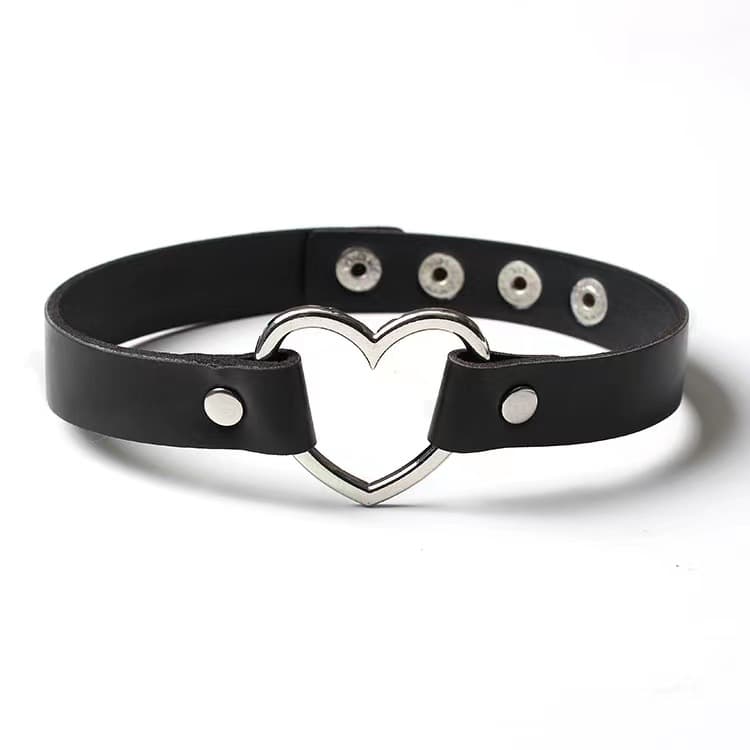 Punk Gothic Stylish PU Leather Bracelet/Choker for Men Women thumbnail 6
