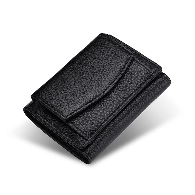 Genuine Leather mini ladies purse wallet thumbnail 12