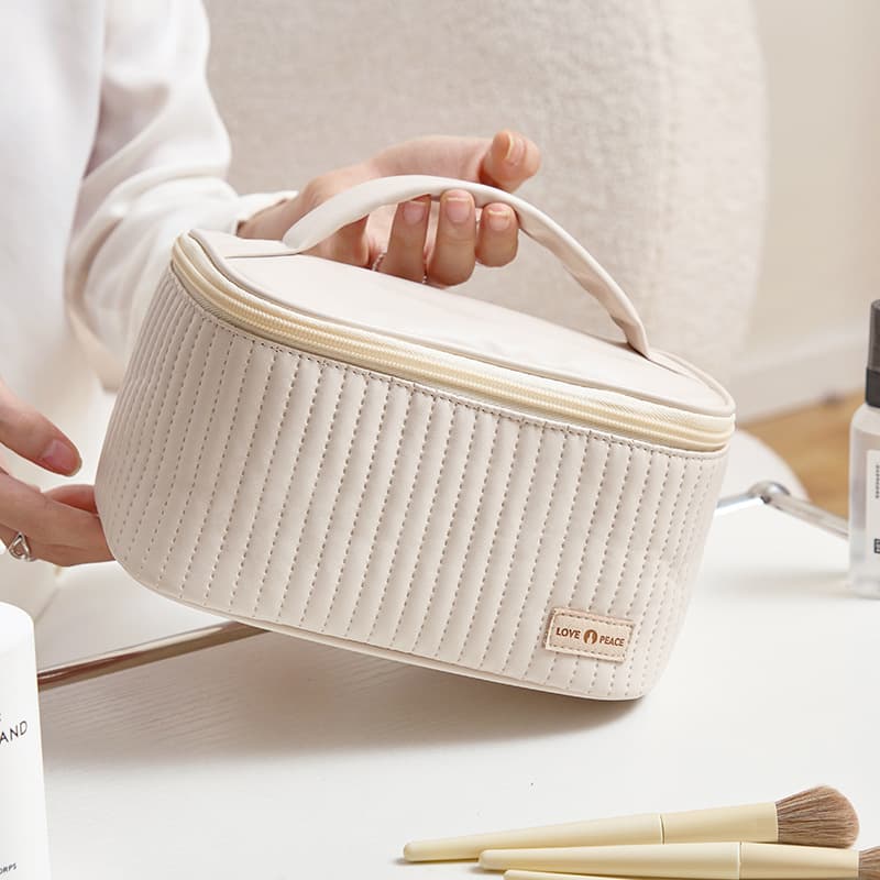 PU Leather Waterproof Makeup Bag thumbnail 7