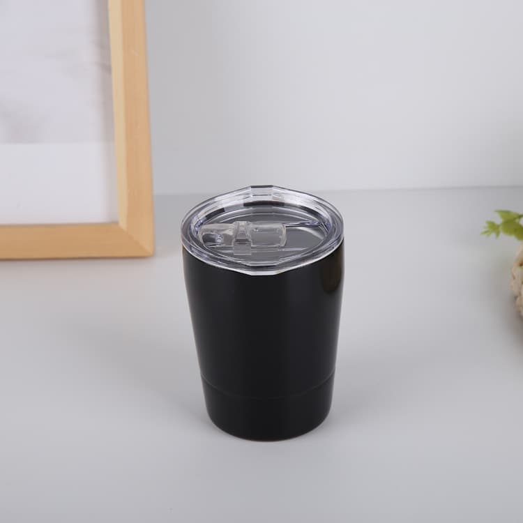8OZ Coffee Tumbler Stainless Steel Kids Milk Mug With Lid thumbnail 4
