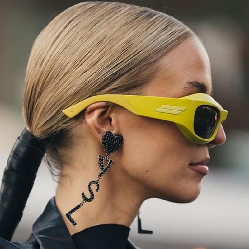Fashion Y2K Oversized Futuristic Oval Sunglasses thumbnail 5